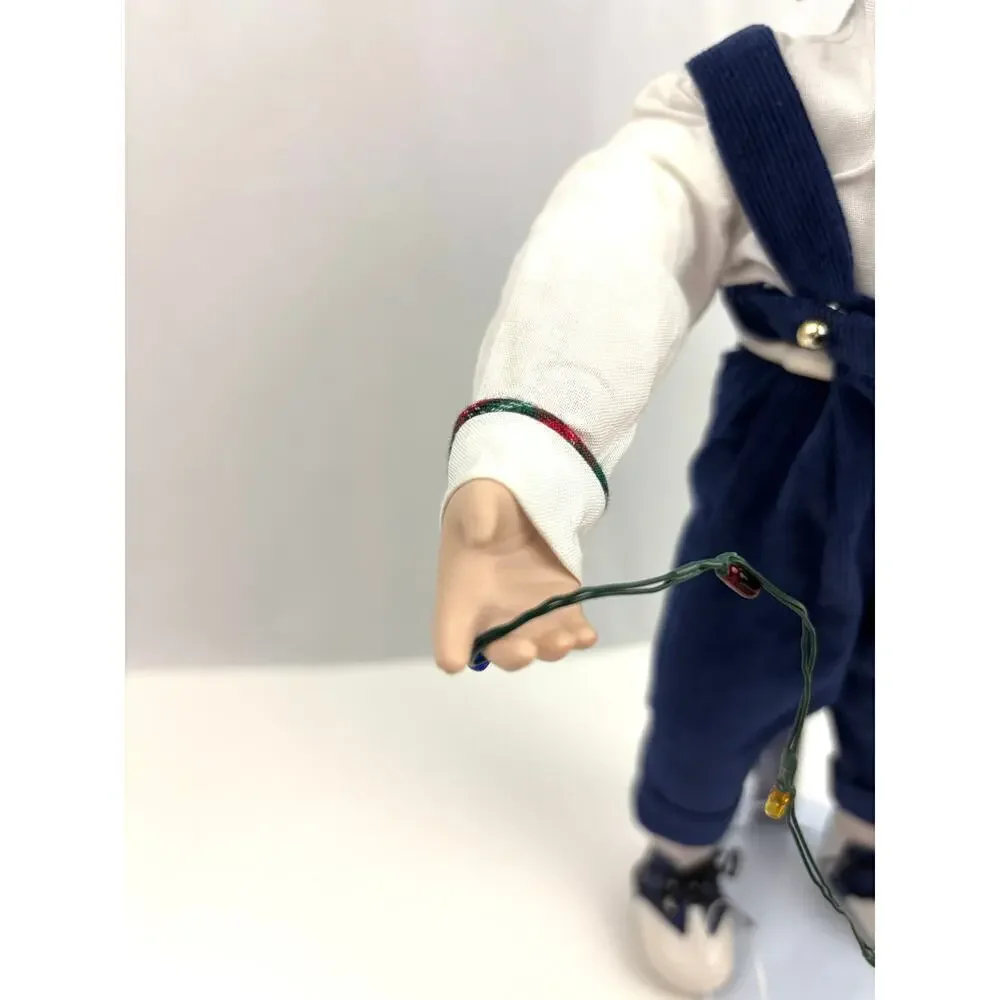 VTG Ashton Drake Galleries Patrick Porcelain Boy Doll 1995 Stand Original #93222